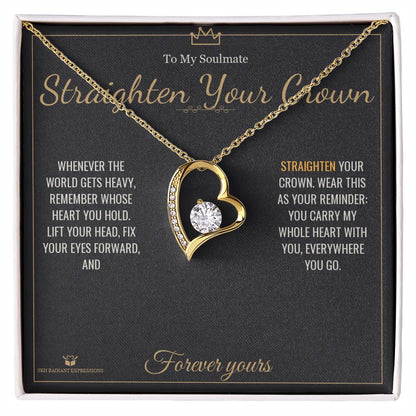 Custom name-personalized Forever Love Necklace gift for soulmate