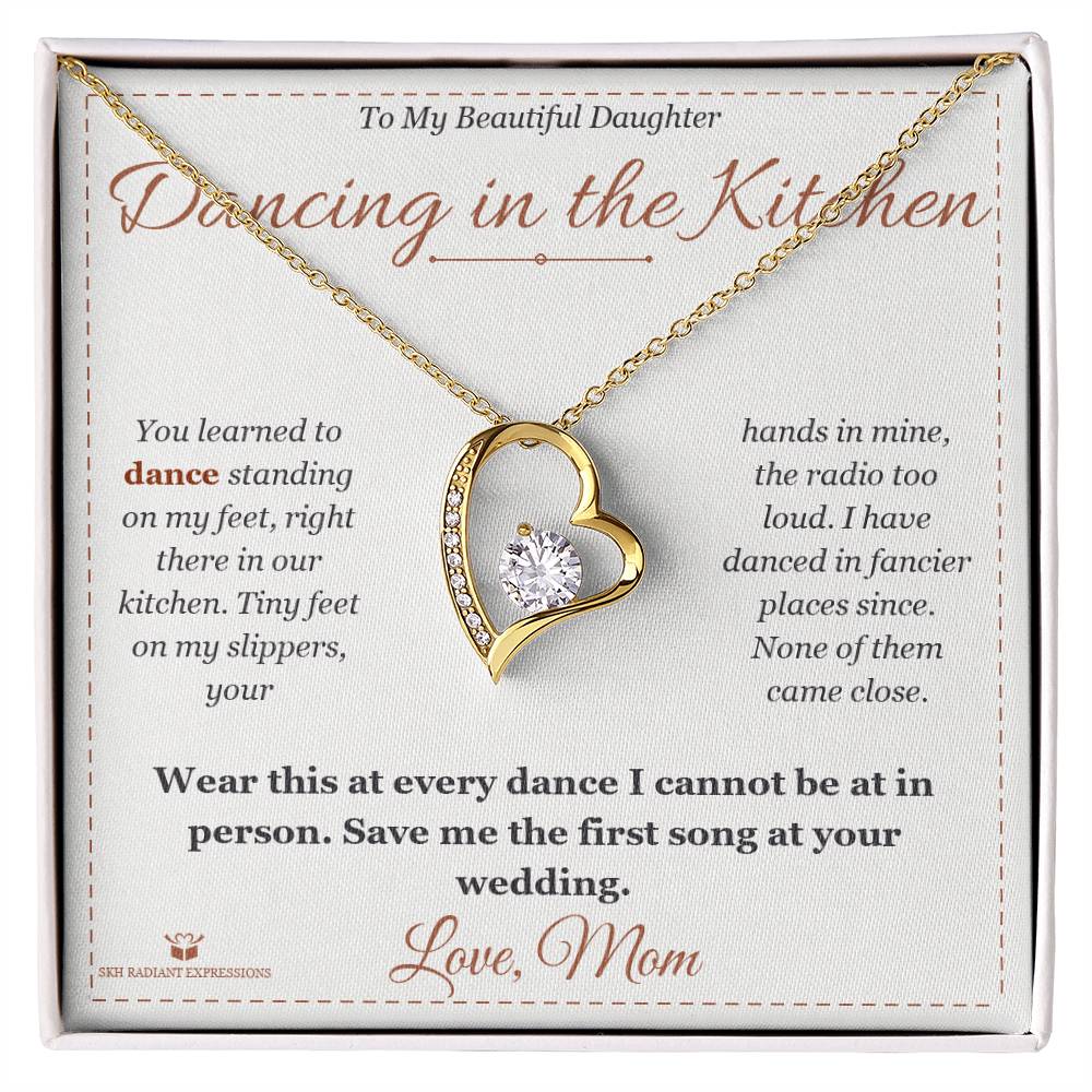 Personalized Forever Love Necklace for daughter