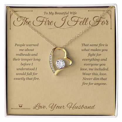 What does a Forever Love Necklace mean - gift for wife