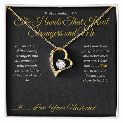 Meaningful gift for wife - The Hands That Heal Strangers and Me