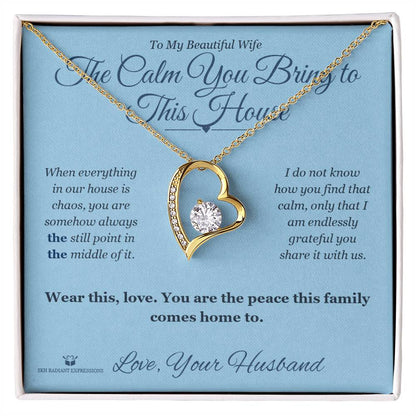 Forever Love Necklace gift for wife from Husband