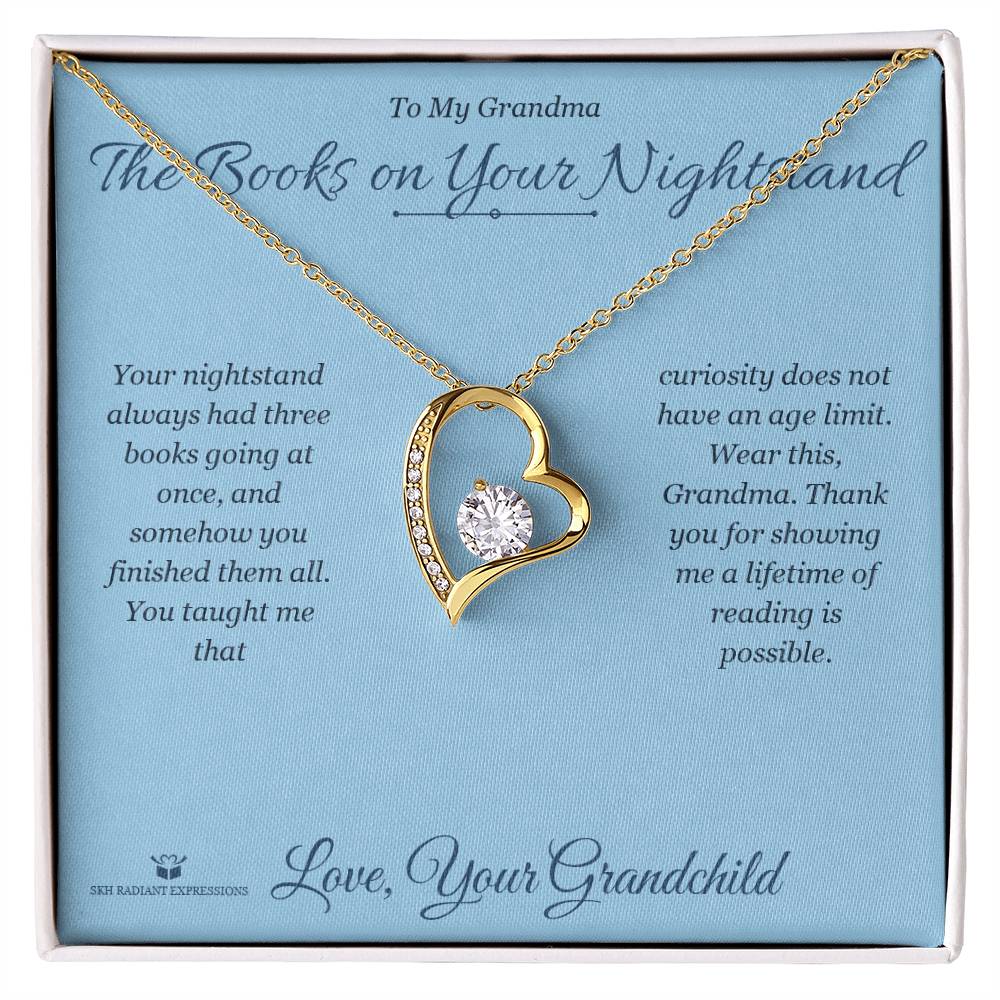 Meaningful gift for grandmother - The Books on Your Nightstand