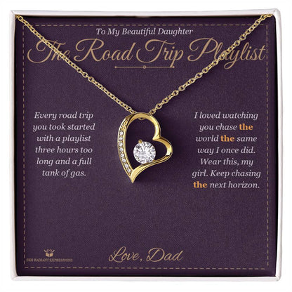 Forever Love Necklace gift for daughter from Dad