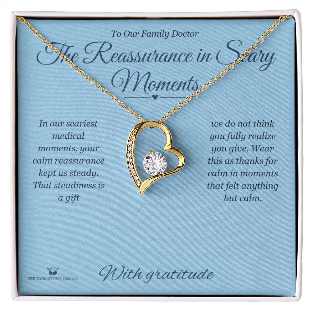 Meaningful gift for doctor - The Reassurance in Scary Moments
