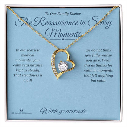 Meaningful gift for doctor - The Reassurance in Scary Moments