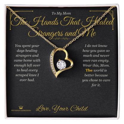 Add a name to this Forever Love Necklace - gift for mom