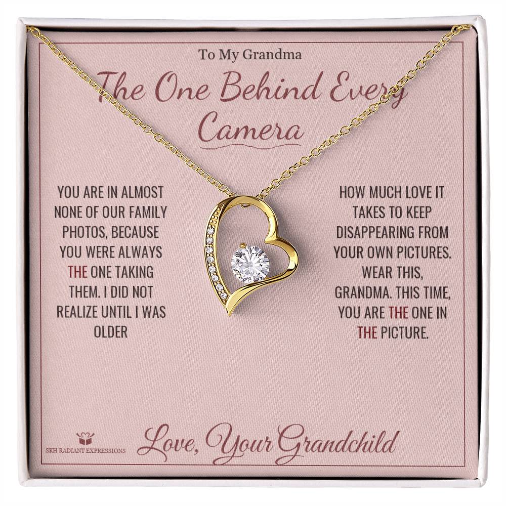 Add a name to this Forever Love Necklace - gift for grandmother