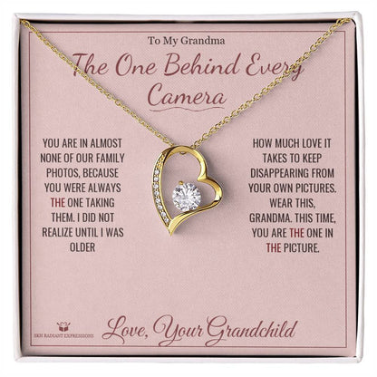 Add a name to this Forever Love Necklace - gift for grandmother