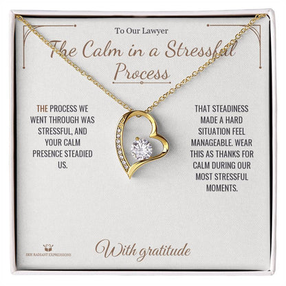 Meaningful gift for lawyer - The Calm in a Stressful Process