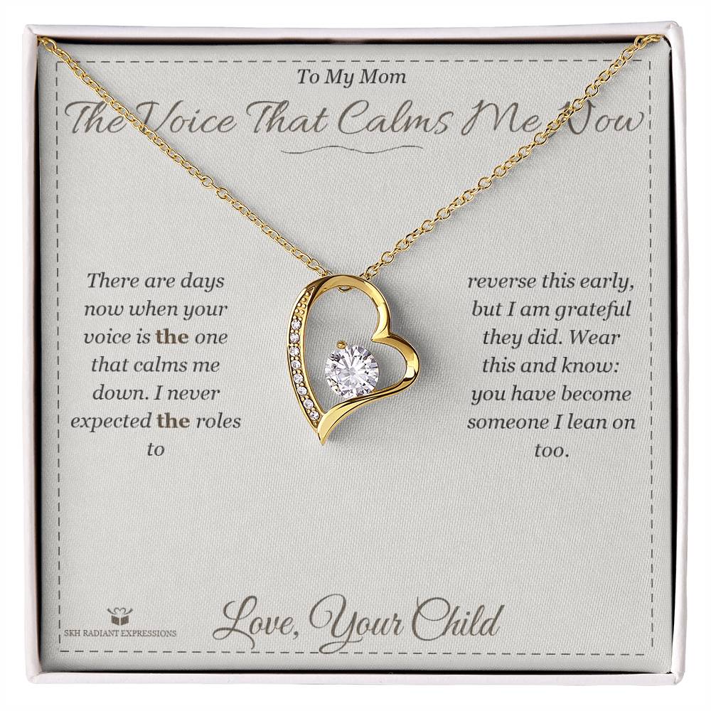 Custom name-personalized Forever Love Necklace gift for mom