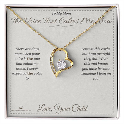 Custom name-personalized Forever Love Necklace gift for mom