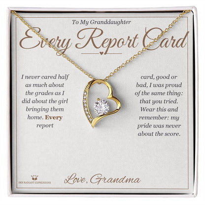 What does a Forever Love Necklace mean - gift for granddaughter