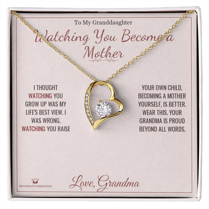 What does a Forever Love Necklace mean - gift for granddaughter