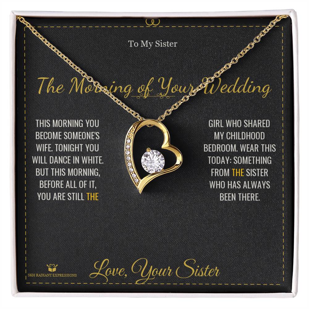 What does a Forever Love Necklace mean - gift for sister