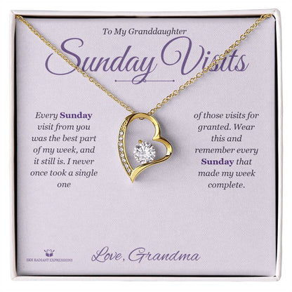 What does a Forever Love Necklace mean - gift for granddaughter