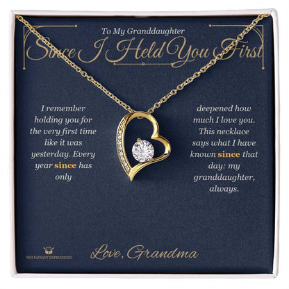 Personalized Forever Love Necklace for granddaughter
