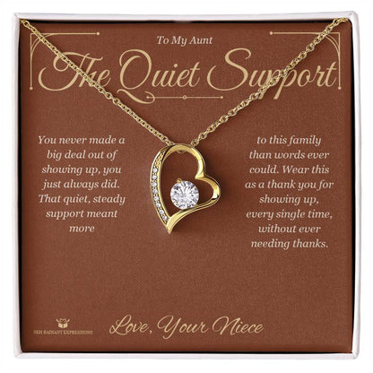 Meaningful gift for aunt - The Quiet Support