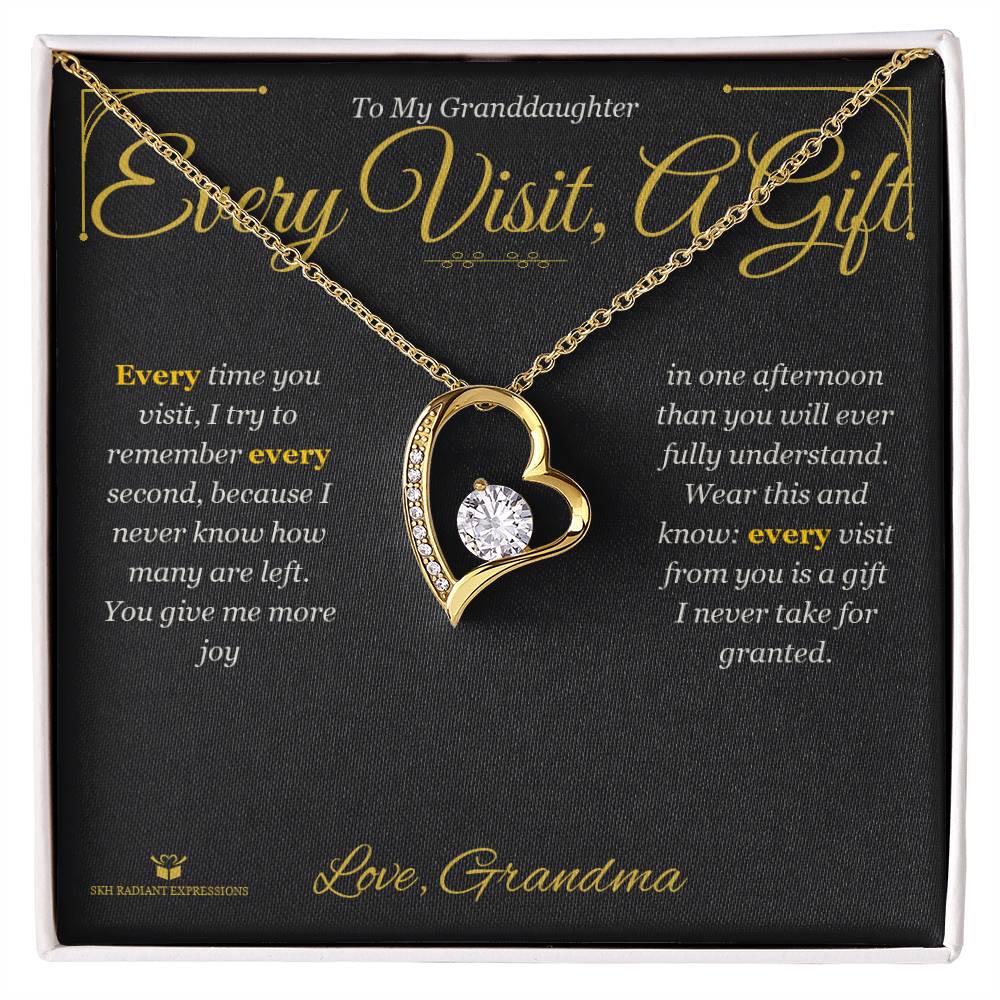 What does a Forever Love Necklace mean - gift for granddaughter