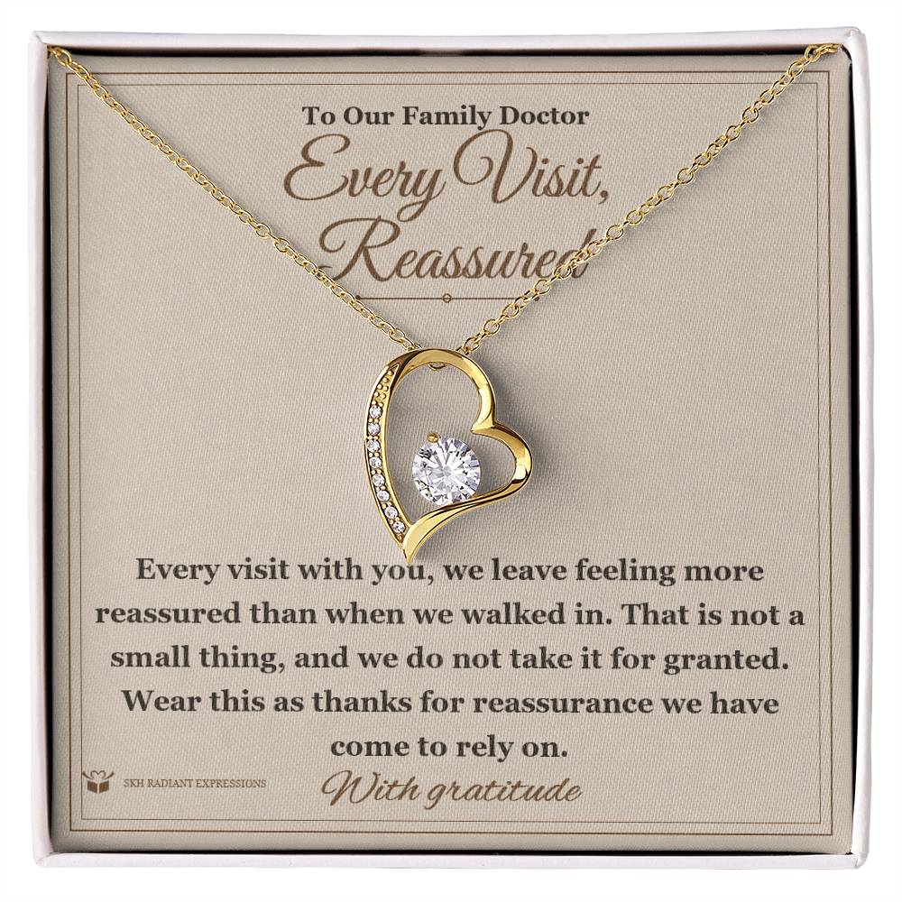 What does a Forever Love Necklace mean - gift for aunt