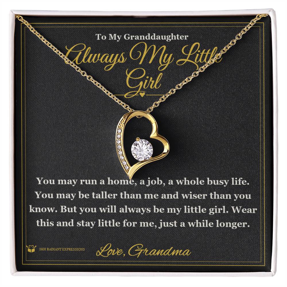 Meaningful gift for granddaughter - Always My Little Girl