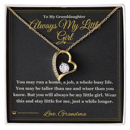 Meaningful gift for granddaughter - Always My Little Girl