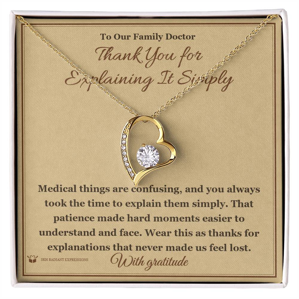 Sentimental doctor gift, not generic