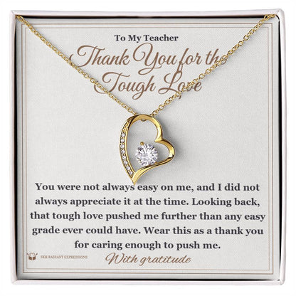 Sentimental teacher gift, not generic