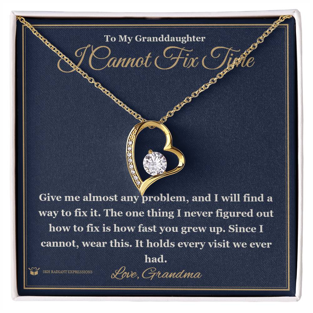 Sentimental granddaughter gift, not generic
