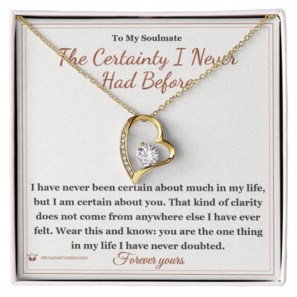 What does a Forever Love Necklace mean - gift for soulmate