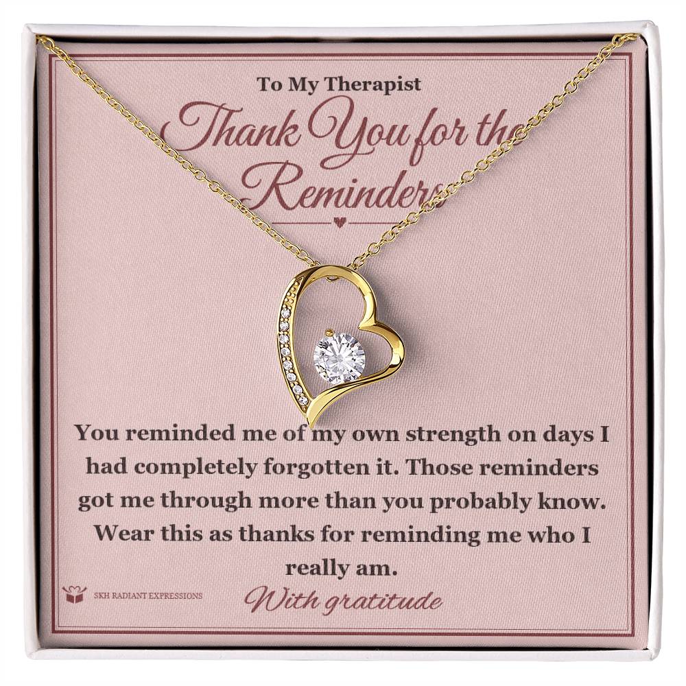 Sentimental therapist gift, not generic