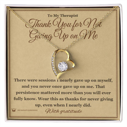Sentimental therapist gift, not generic