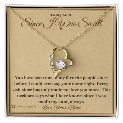 What does a Forever Love Necklace mean - gift for aunt