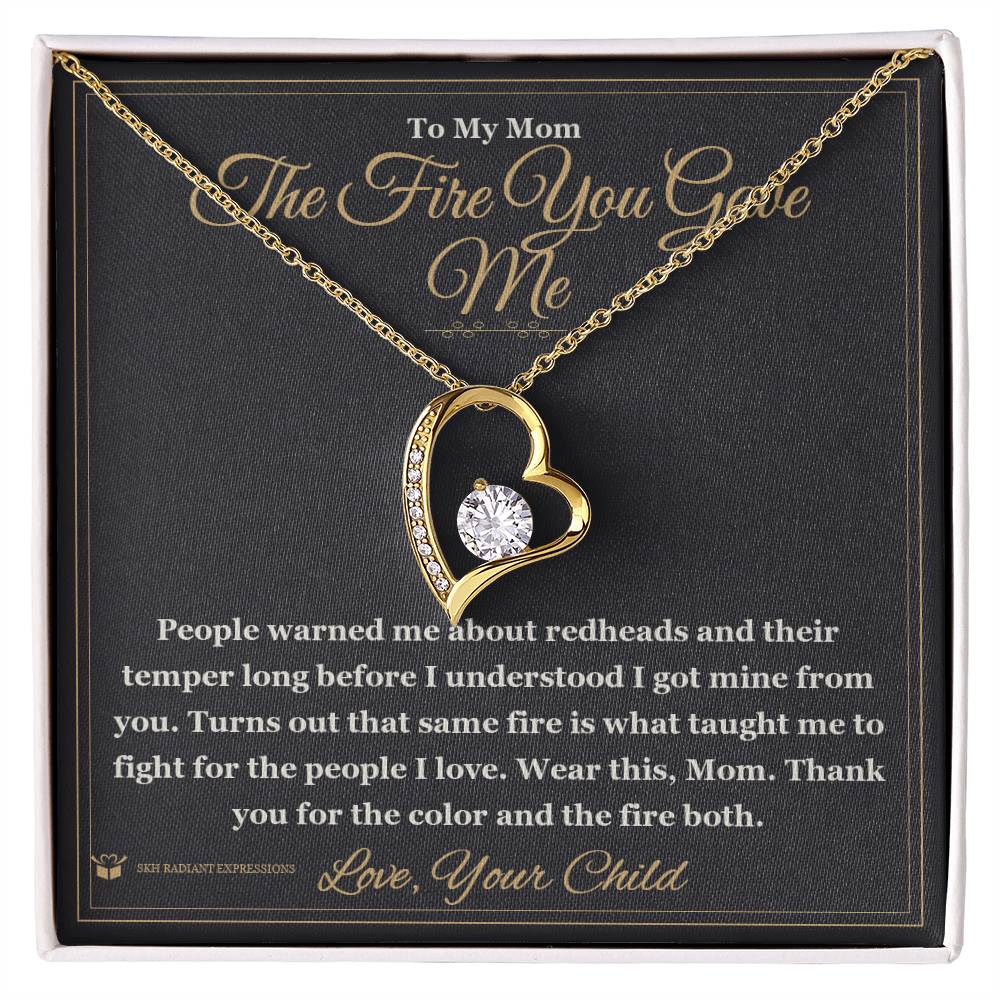 What does a Forever Love Necklace mean - gift for mom