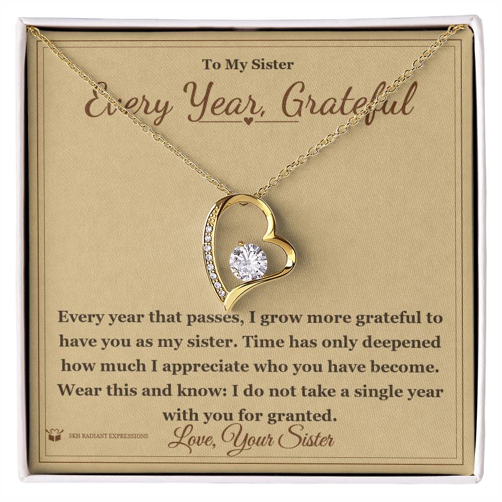 Sentimental sister gift, not generic