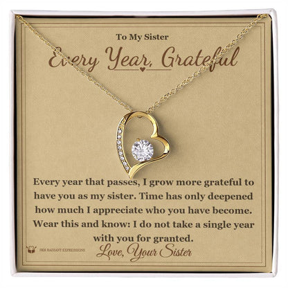 Sentimental sister gift, not generic