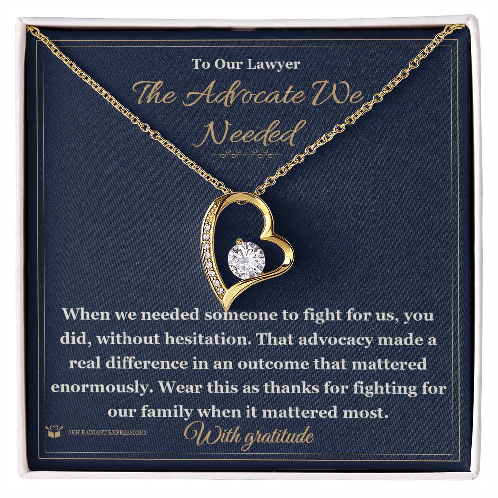 Sentimental lawyer gift, not generic