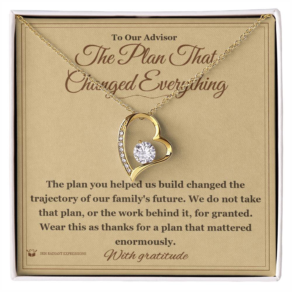 Sentimental advisor gift, not generic