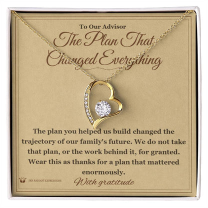 Sentimental advisor gift, not generic