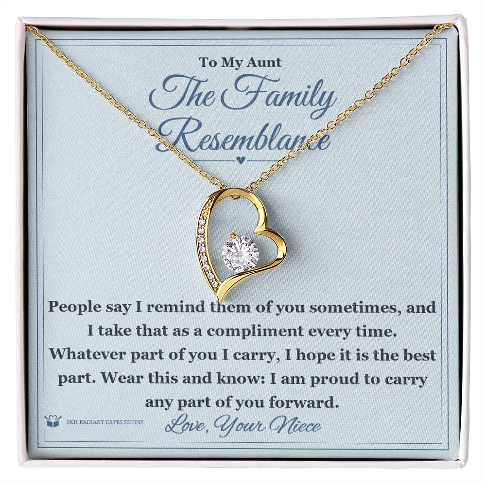 Sentimental aunt gift, not generic