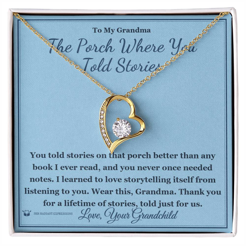 Sentimental grandmother gift, not generic