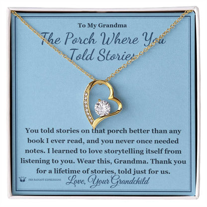 Sentimental grandmother gift, not generic