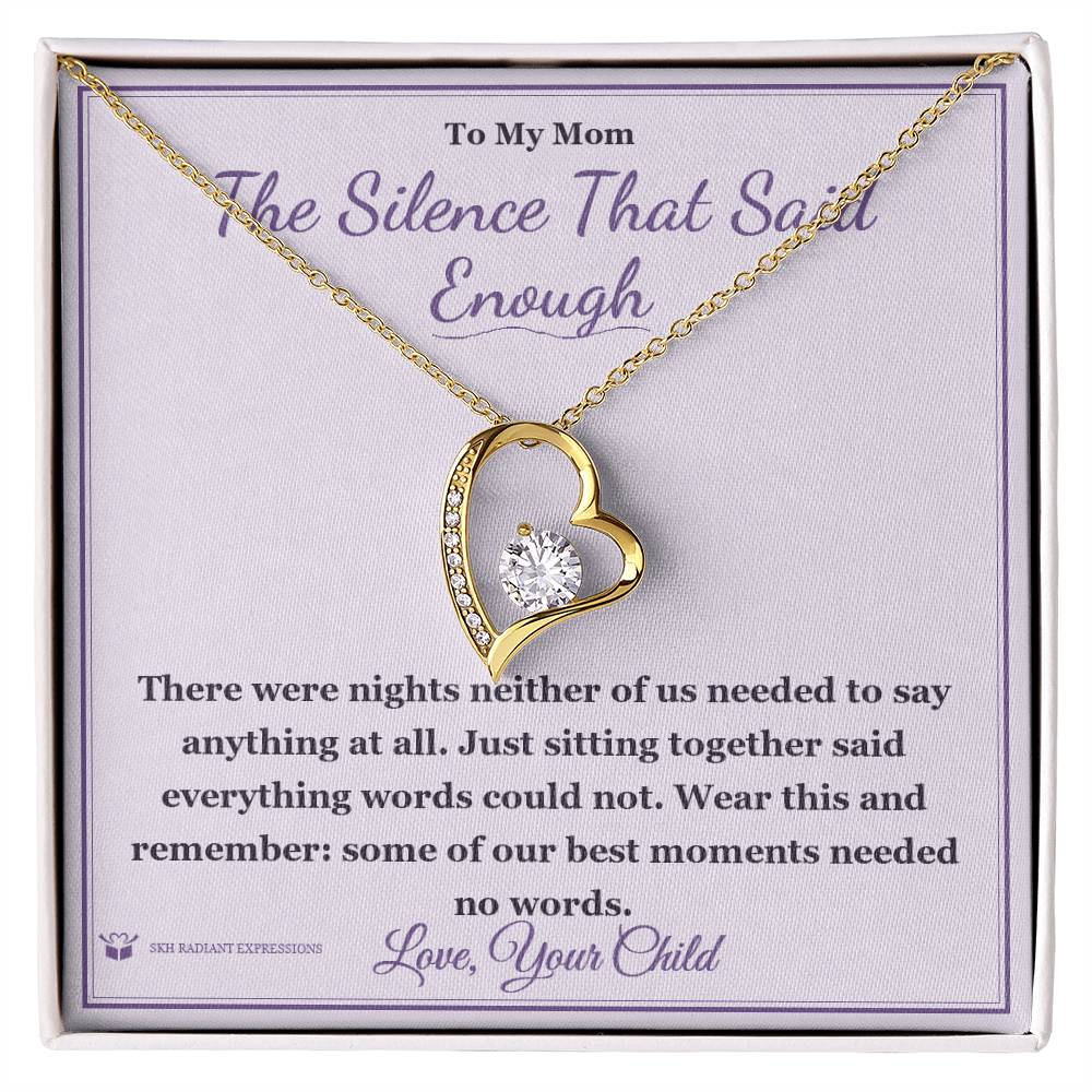 Sentimental mom gift, not generic