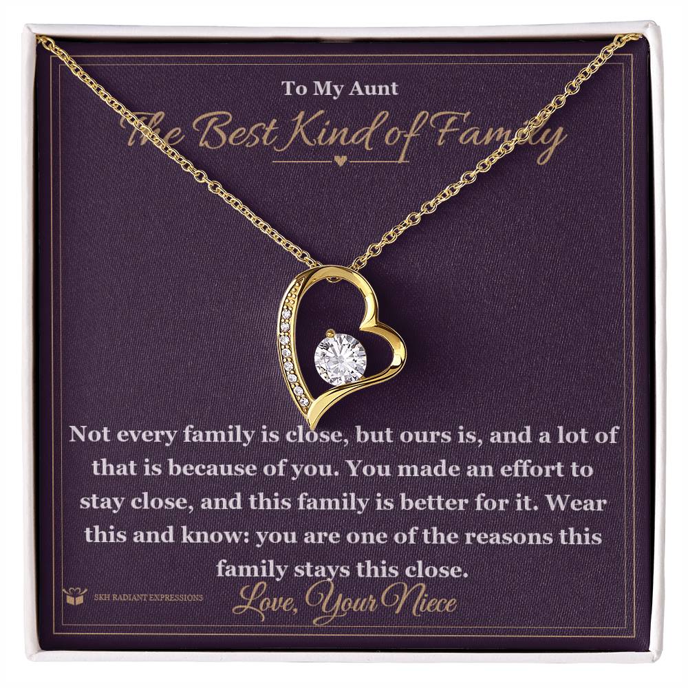 Sentimental aunt gift, not generic