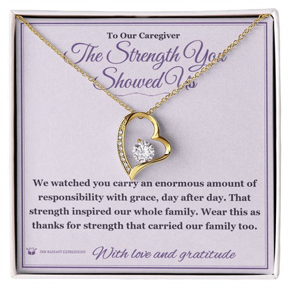 Sentimental caregiver gift, not generic