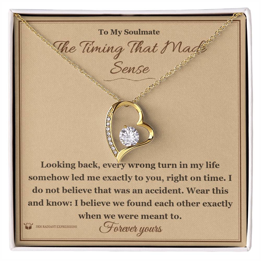 What does a Forever Love Necklace mean - gift for soulmate