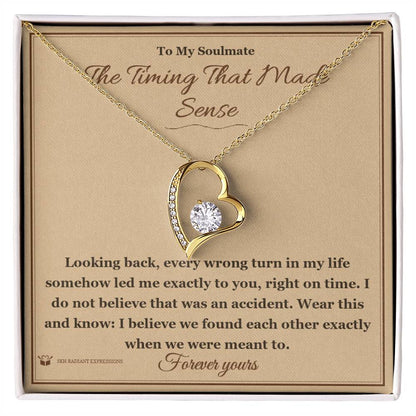 What does a Forever Love Necklace mean - gift for soulmate