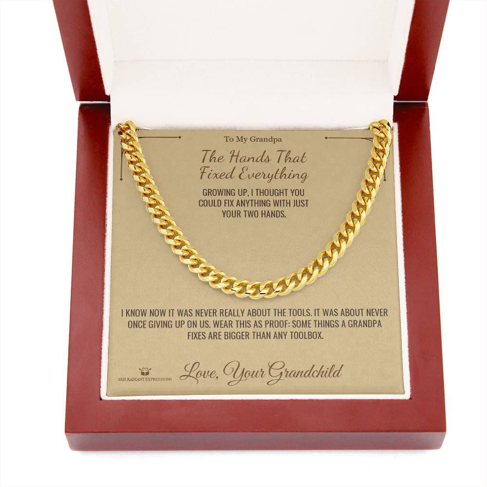 Best cuban link chain for grandfather 2026