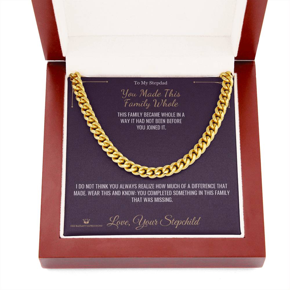 Best cuban link chain for stepdad 2026