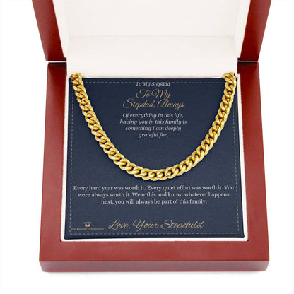 Best cuban link chain for stepdad 2026