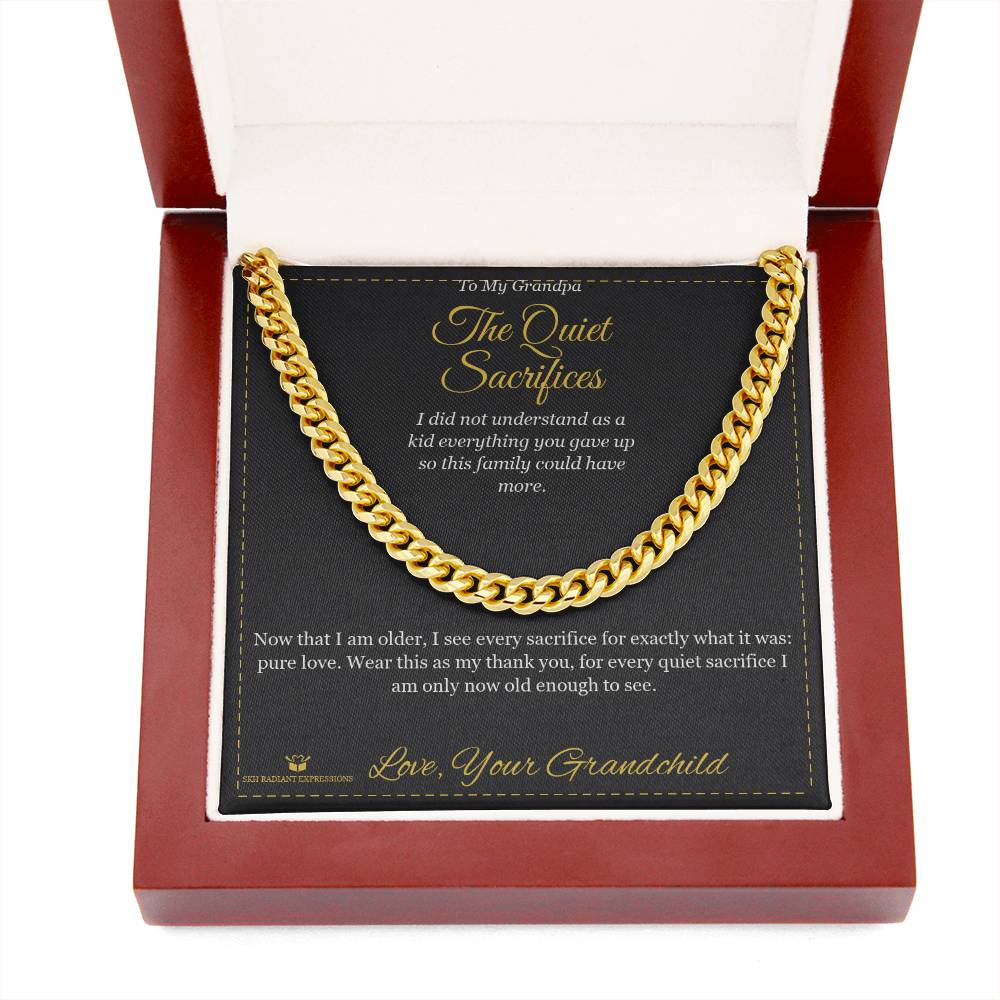 Best cuban link chain for grandfather 2026